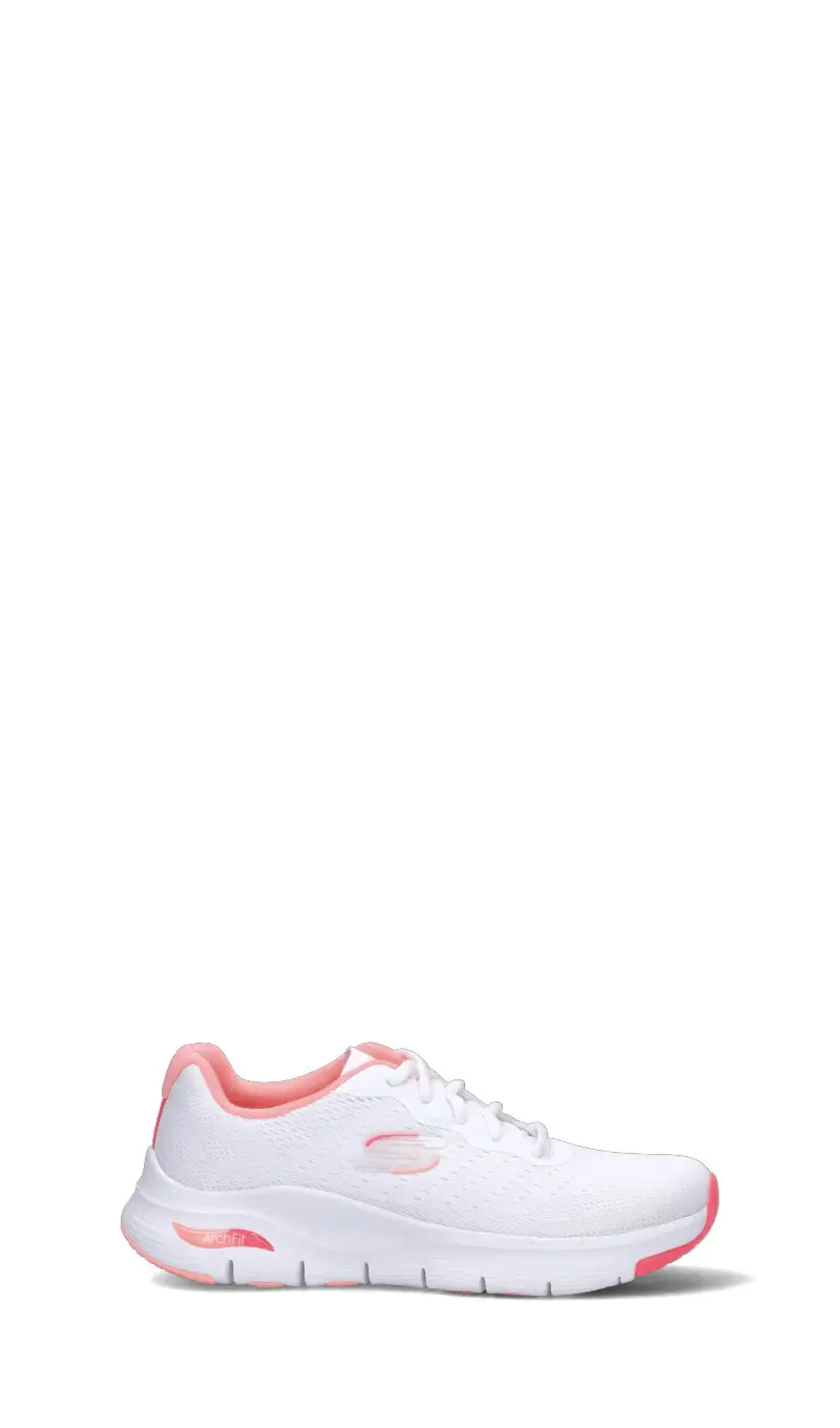 Sneaker donna bianca/rosa Vario