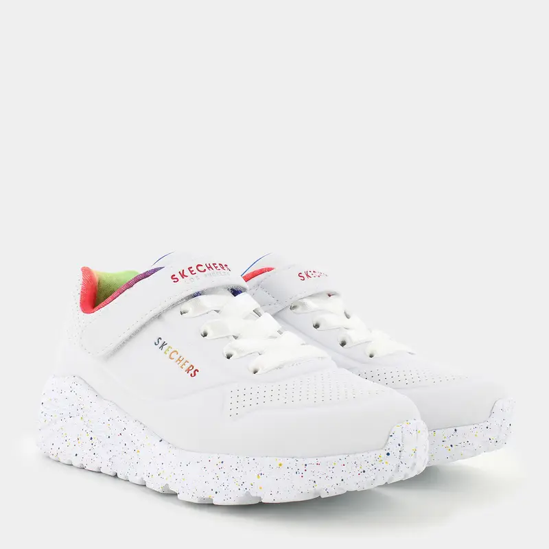 Sportive Skechers da Bambina, bianco miniatura 2