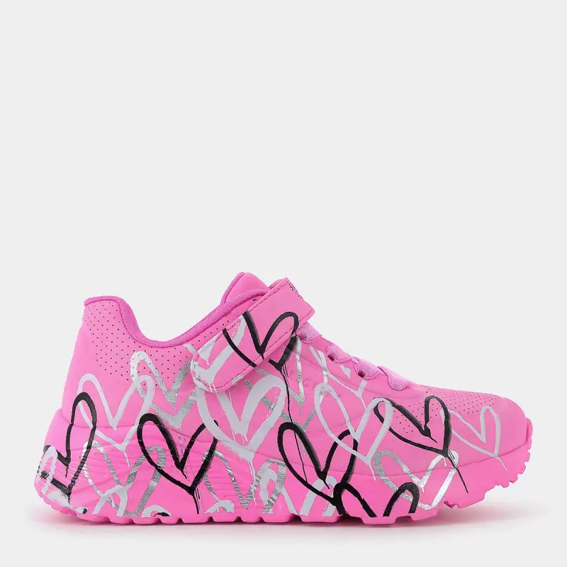 Sportive Skechers da Bambina, fucsia