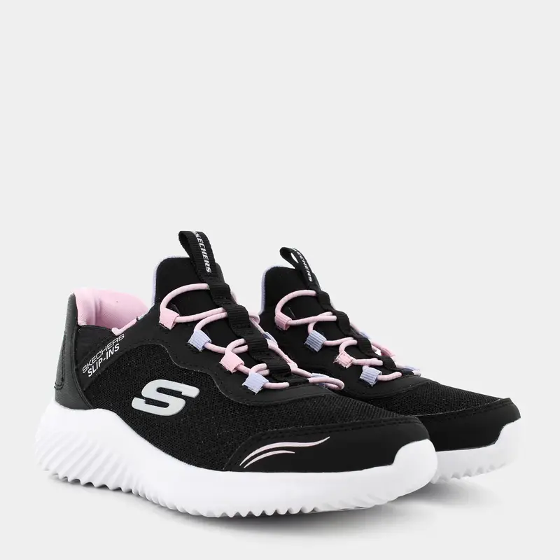 Sportive Skechers da Bambina, nero miniatura 2