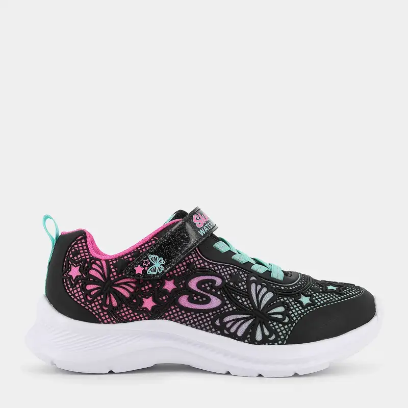 Sportive Skechers da Bambina, nero