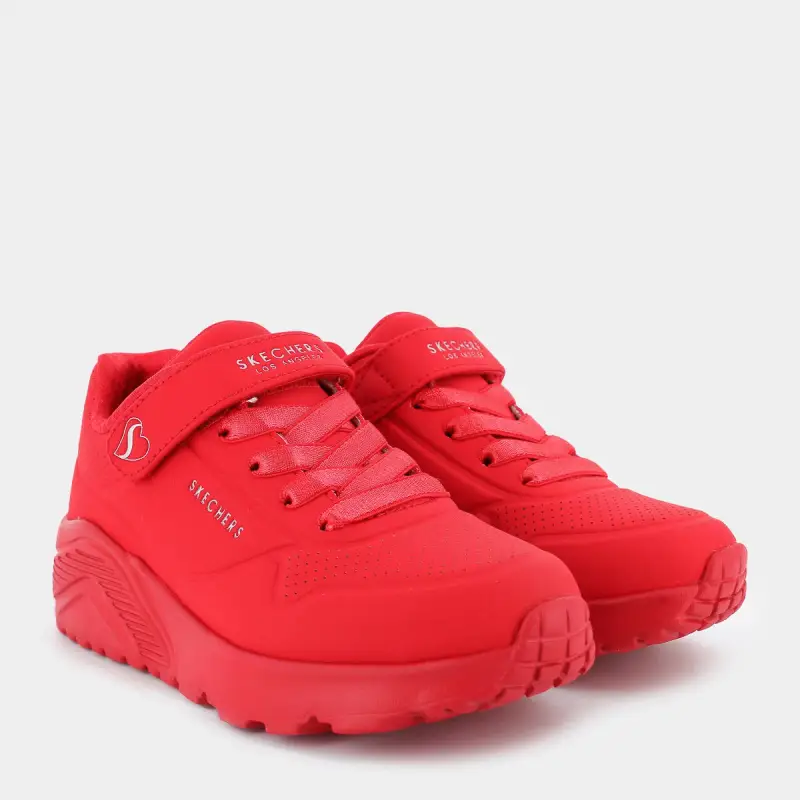 Sportive Skechers da Bambina, rosso miniatura 2