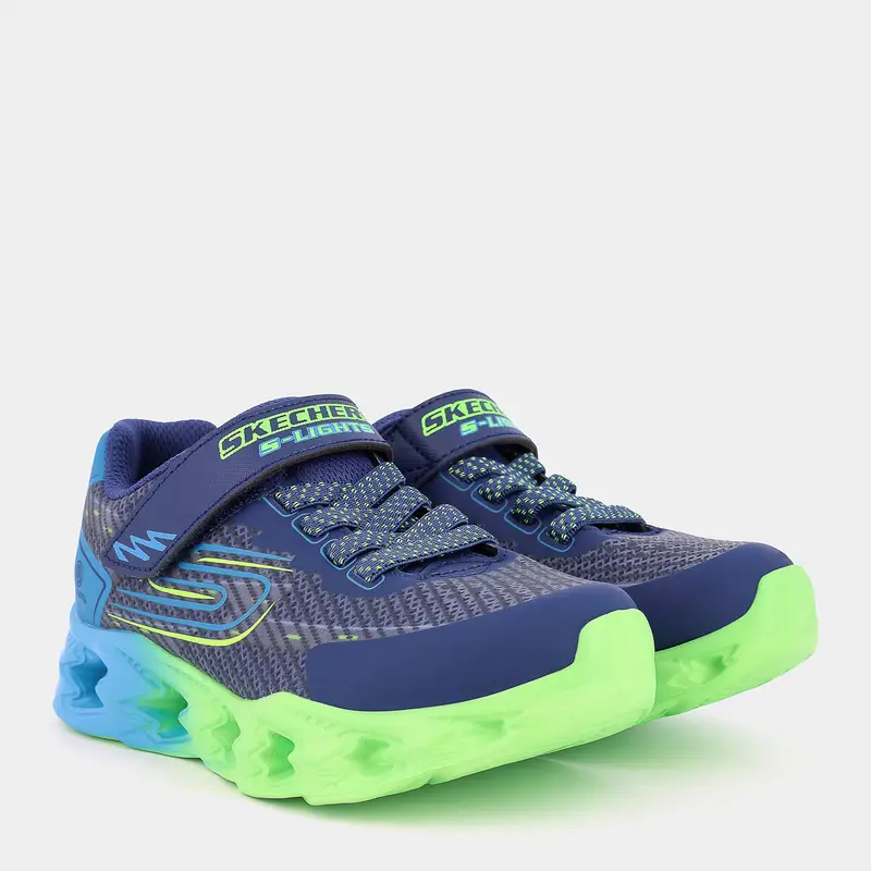 Sportive Skechers da Bambino, blu miniatura 2
