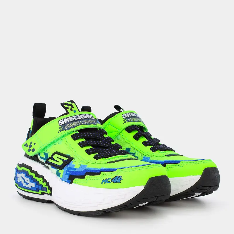 Sportive Skechers da Bambino, giallo miniatura 2