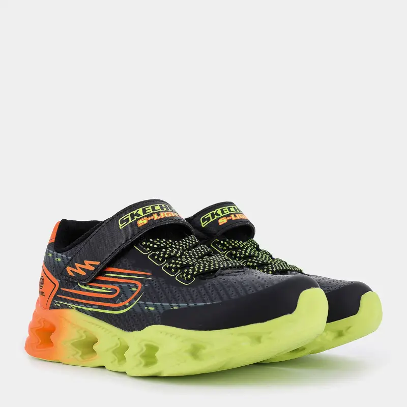 Sportive Skechers da Bambino, nero miniatura 2