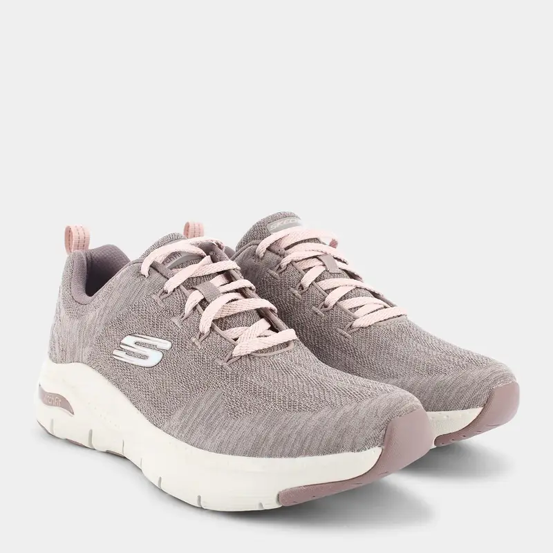 Sportive Skechers da Donna, marrone miniatura 2