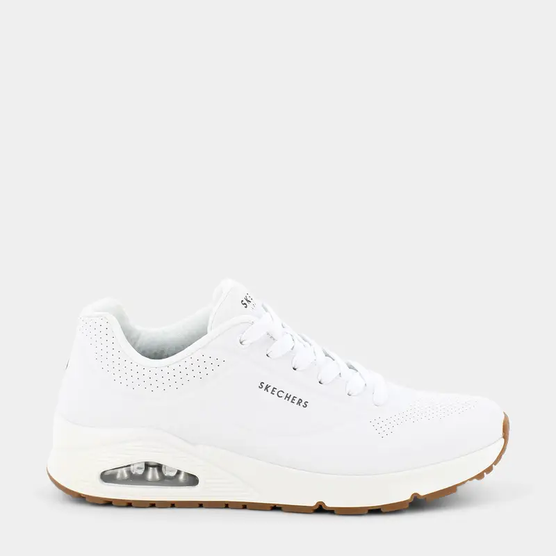 Skechers Sneakers da Uomo bianche in sintetico