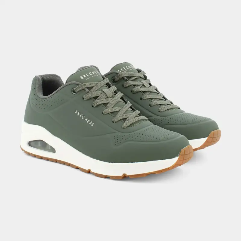Sportive Skechers da Uomo, verde miniatura 2