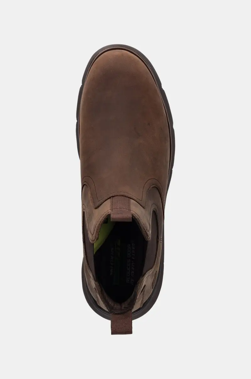 stivaletti in nabuck AUGUSTINO PAULO colore marrone 205227 miniatura 4