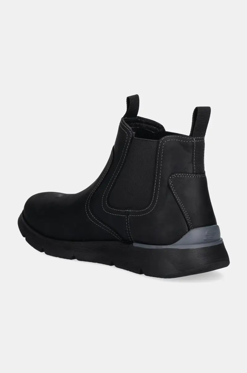 stivaletti in nabuck AUGUSTINO PAULO colore nero 205227 miniatura 3