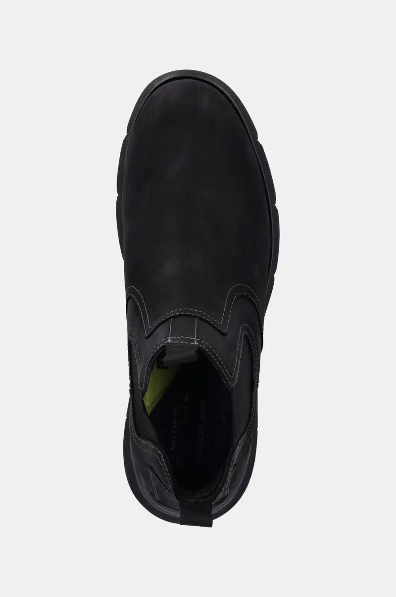 stivaletti in nabuck AUGUSTINO PAULO colore nero 205227 miniatura 4