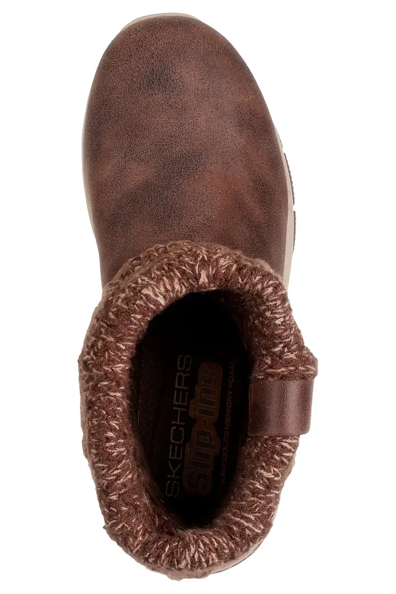 Skechers Slip Marrone 4365288 miniatura 5