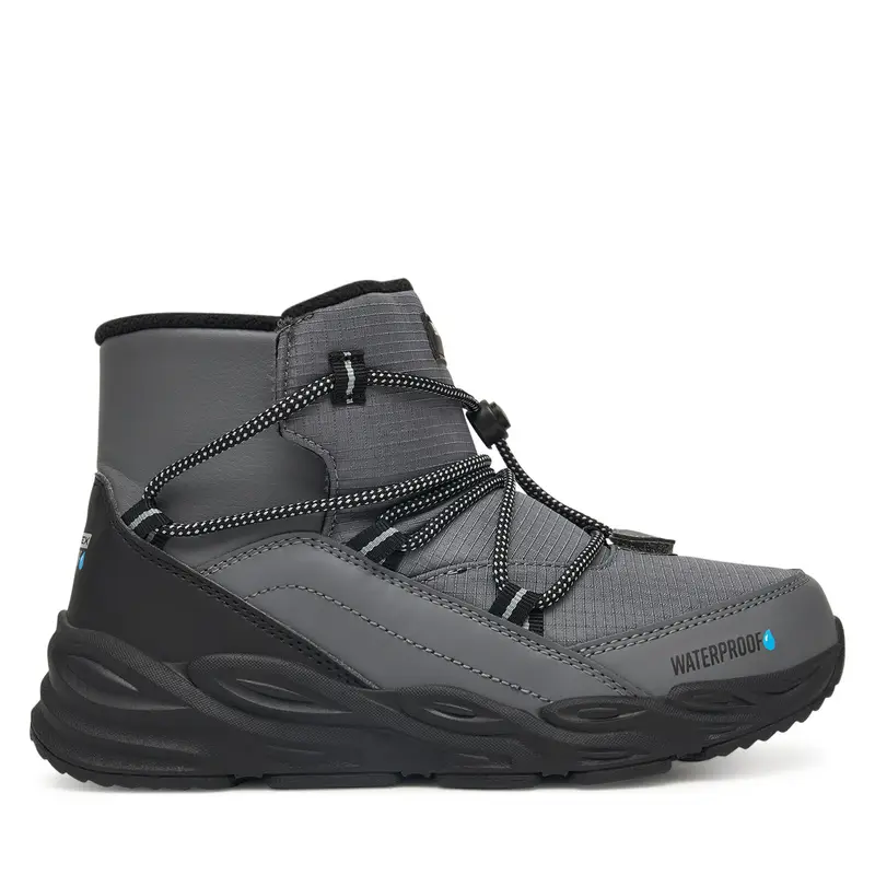 Stivali da neve Skechers Turbo Tread 406385L CCBK Grigio
