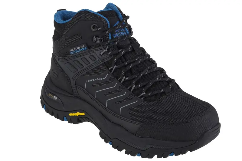 Stivali Skechers Trekkings Arch Fit Dawson Raveno. Nero. Uomini | Skechers