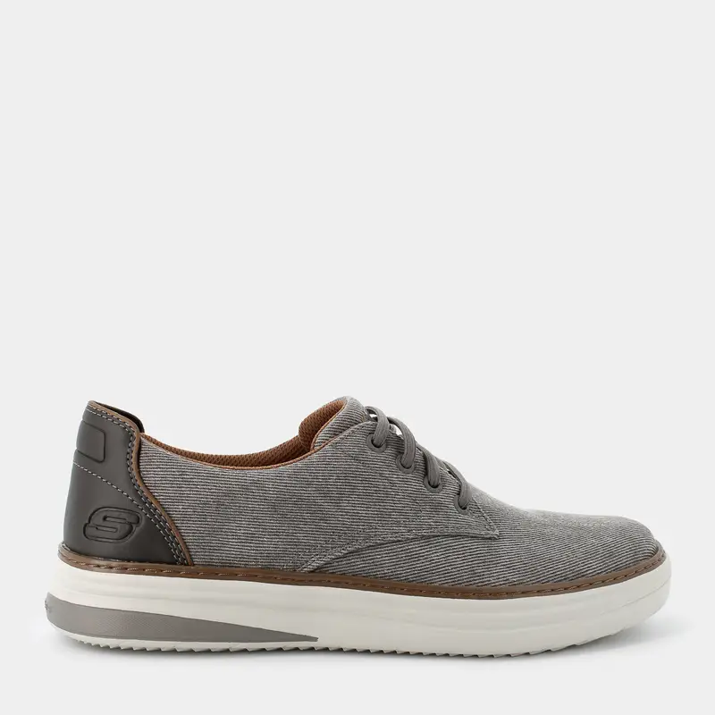 Stringate Skechers da Uomo, grigio