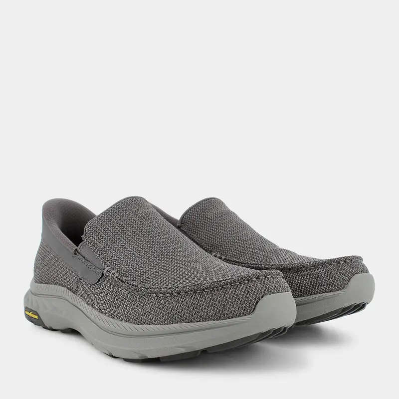Stringate Skechers da Uomo, grigio miniatura 2