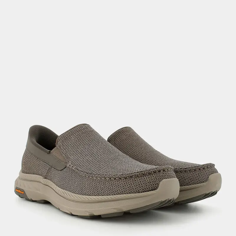 Stringate Skechers da Uomo, marrone miniatura 2