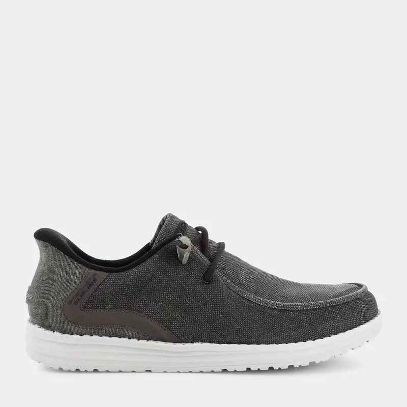 Stringate Skechers da Uomo, nero