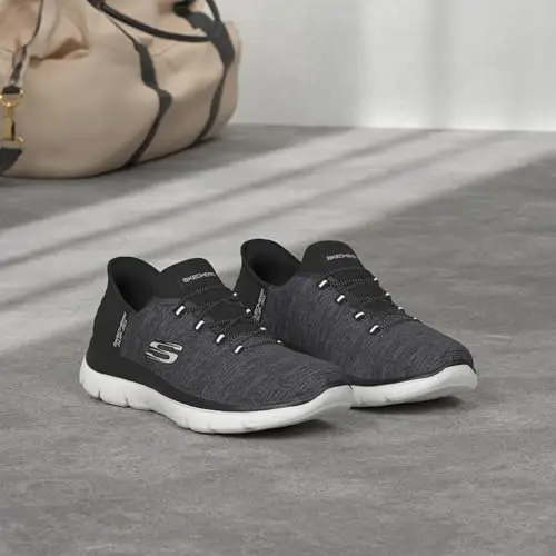 Skechers Scarpe da ginnastica Donna Nero 2528936 miniatura 2