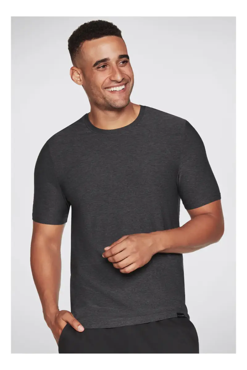 T-Shirt Antracite Skechers Godri All Day Tee [NERO