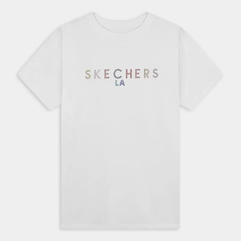 Skechers T-shirt Donna Bianco 2501454