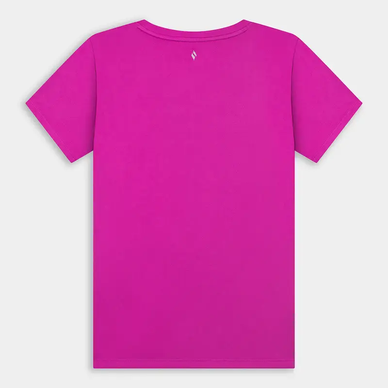 Skechers T-shirt Donna Fucsia 3472488 miniatura 2