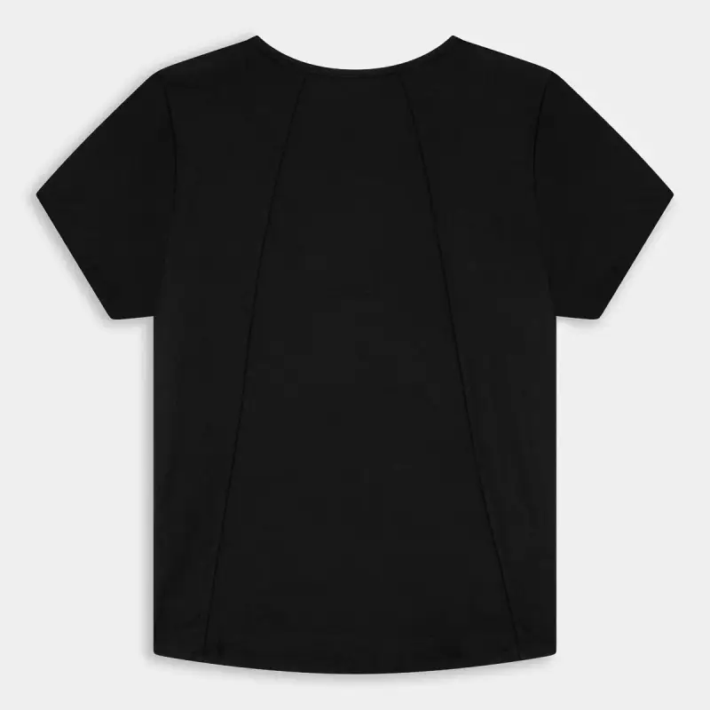 Skechers T-shirt Donna Nero 4060026 miniatura 2