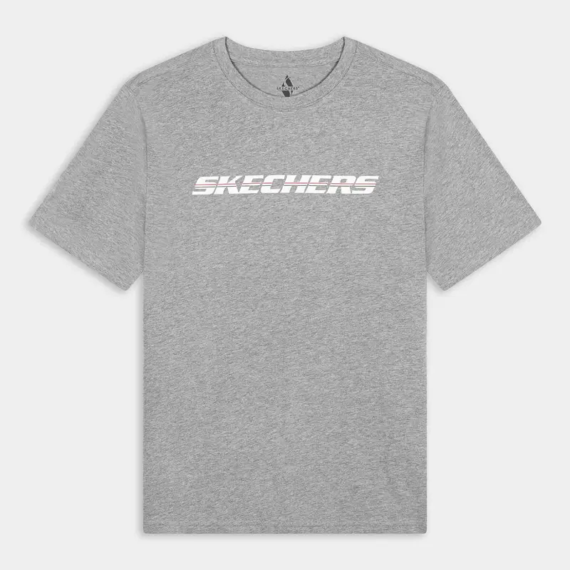Skechers T-shirt Uomo Grigio 2501460