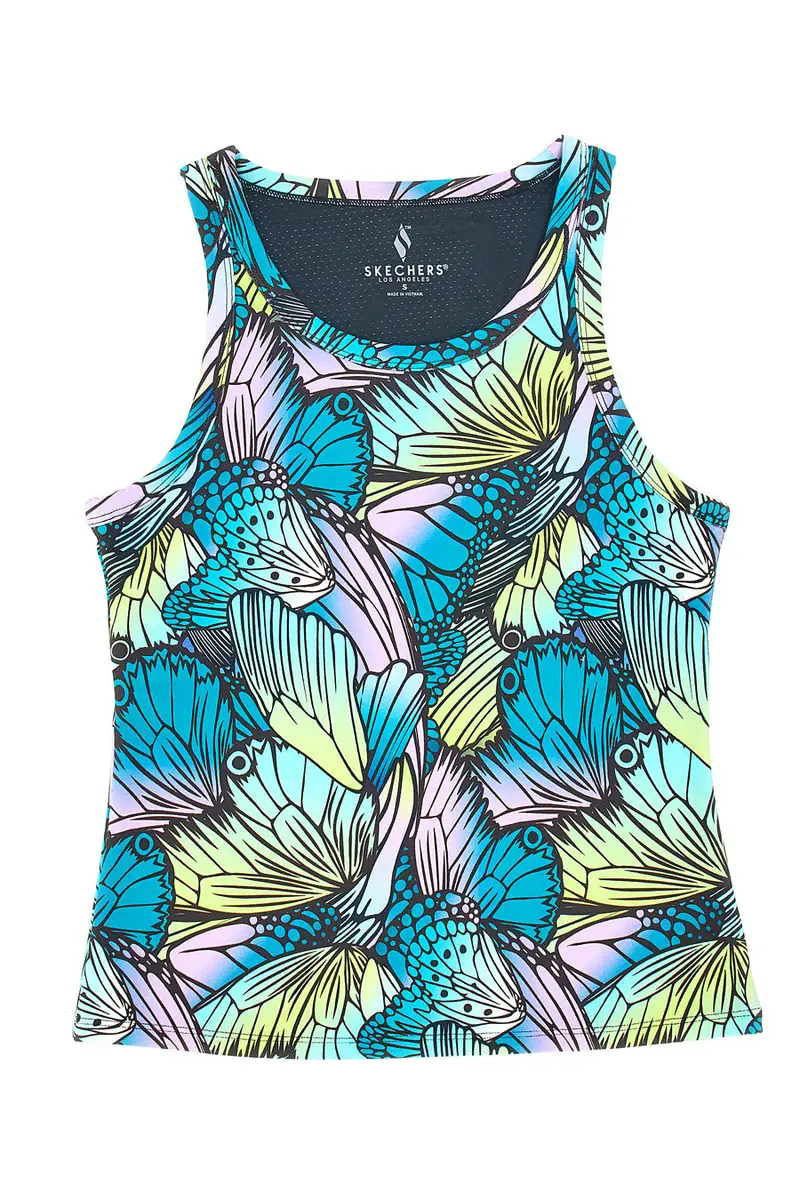 Top Canotta Multicolore Skechers Shelf Bra Tank [MULTICOLOR]