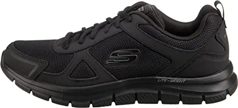 Skechers Track Scloric, Sneaker, Uomo, Nero Total Black, 46 EU miniatura 2