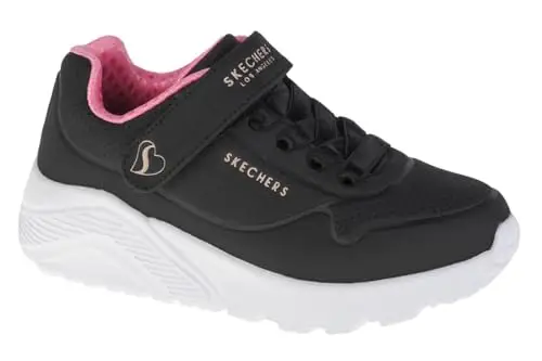 Skechers Uno Lite 310451l, Sneaker Bambine e ragazze, Nero, 32 EU
