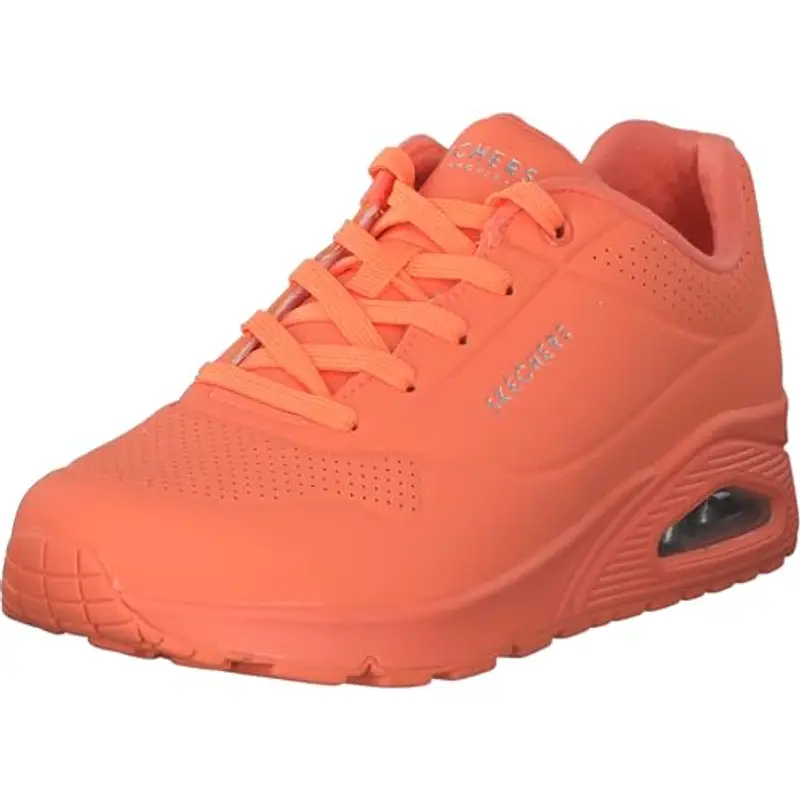 Skechers Uno - Night Shades, Sneaker Donna, Orange Orange Durabuck Org, 38 EU