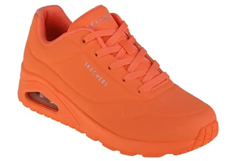 Skechers Uno - Night Shades, Sneaker Donna, Orange Orange Durabuck Org, 38 EU miniatura 2