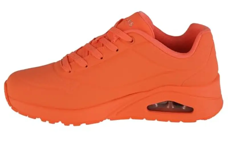Skechers Uno - Night Shades, Sneaker Donna, Orange Orange Durabuck Org, 38 EU miniatura 3
