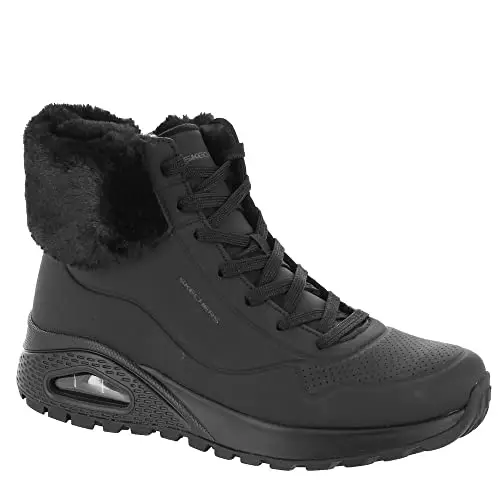 Skechers Uno Rugged Fall Air, Stivali Donna, Black, 37 EU miniatura 2