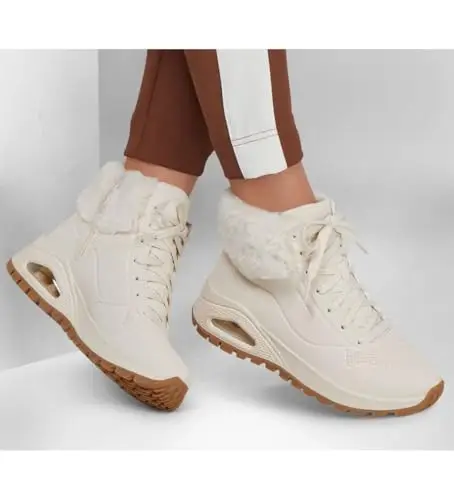 Skechers Uno Rugged Fall Air, Stivali Donna, Natural, 39 EU miniatura 2