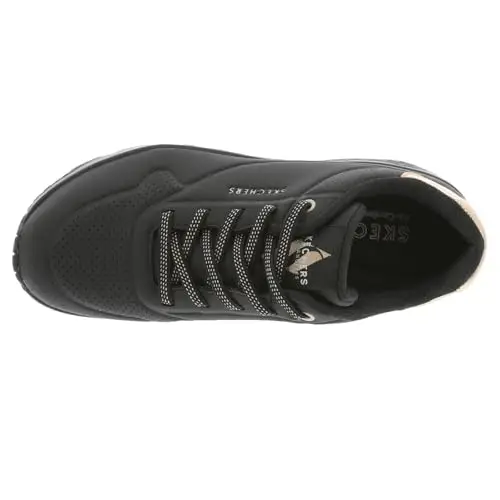 Skechers Uno-Shimmer Away 155196-BBK, Womens sneakers, black, 38 EU miniatura 3