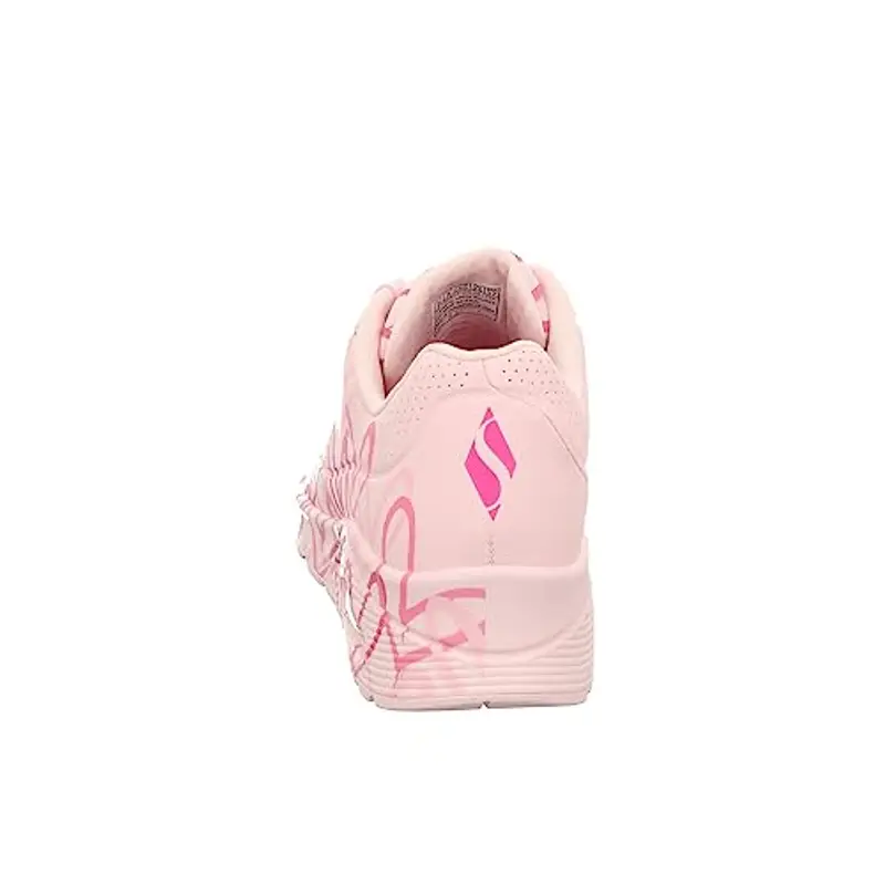 Skechers Uno Spread The Love, Sneaker Donna, Pink Heart Print, 39 EU miniatura 3