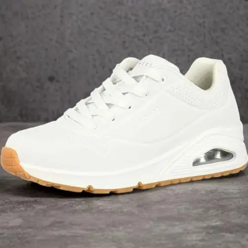 Skechers Uno-Stand on Air 73690-WHT, Womens sneakers, white, 39, 5 EU miniatura 2