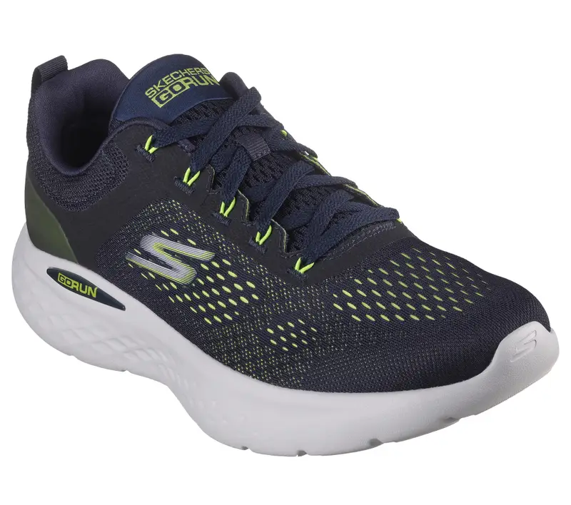 Uomo GO RUN LITE Scarpe sportive/da corsa Blu marino / Lime | Skechers Blu navy