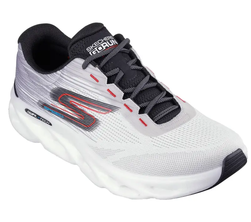 Uomo GO RUN SWIRL TECH SPEED RAPID MOTION Scarpe sportive Bianco | Skechers