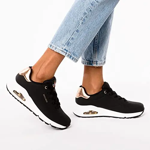 Skechers Scarpe da ginnastica Donna Nero 3714613 miniatura 2