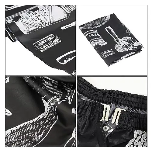 SKHAOVS 2 Pezzi Mantellina Taglio per Parrucchieri, Mantella Parrucchiere Mantella Mantello da Taglio con Chiusura a miniatura 3