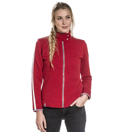 Vingt-Huit - giacca in pile - donna Red