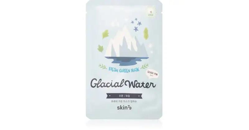 Fresh Garden Glacial Water mascheraviso idratante in tessuto 23 g