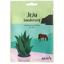 Jeju Sandorong Jelly - Maschera lenitiva in tessuto con aloe vera