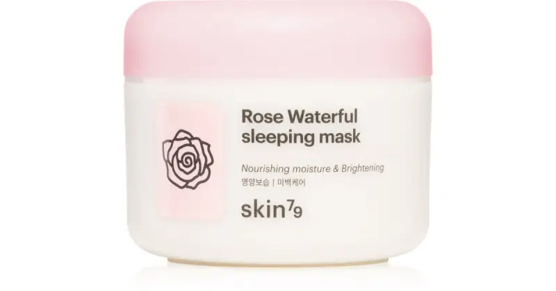 Rose Waterfull maschera notte idratante con acqua di rose 100 ml