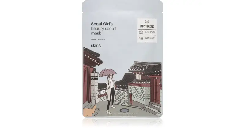 Seoul Girl's Beauty Secret mascheraviso idratante in tessuto 20 g