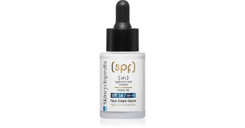 10% Hyaluronic Acid Complex + Vitamin B5 siero in crema SPF 50 30 ml
