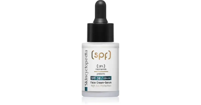 10% Niacinamide Acid + Prebiotic siero in crema SPF 30 30 ml